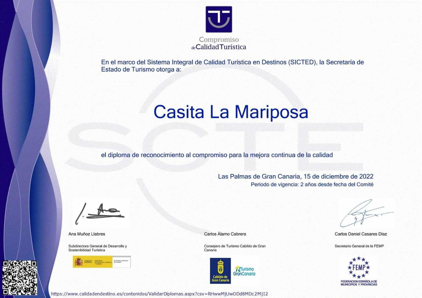 Apartamento Casita La Mariposa *